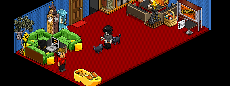 Lantania Habbo: trolleando a los usuarios convirtiéndonos en gato
