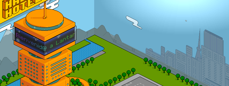 Lantania Habbo: entrada de Lantania 2 a Lantania 4