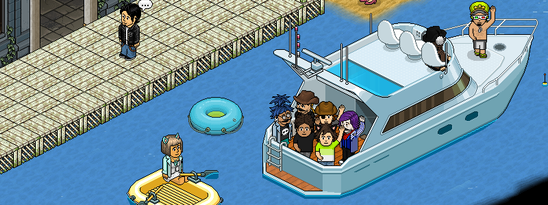 Lantania Habbo: fiesta de despedida de Lantania