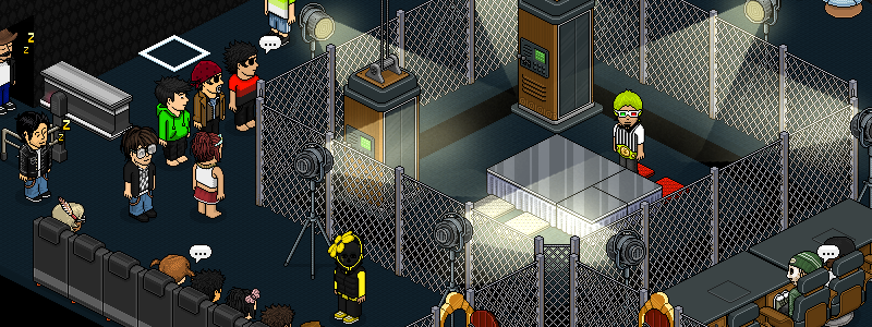 Lantania Habbo: última sala activa en Lantania, pelea de n00bs de Genryusai y xTIDUSx
