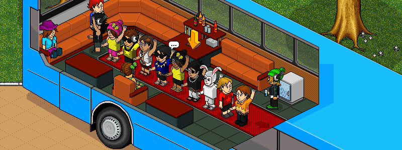 Lantania Habbo: verano completo en el Infobús